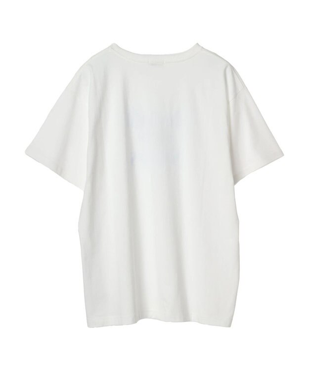 earth music&ecology アソートロゴプリントＴ Off White