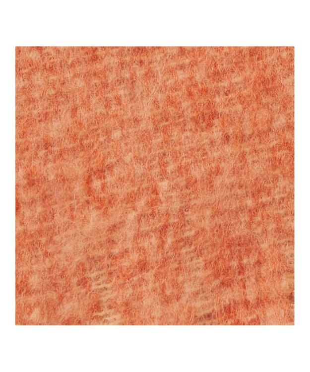 MOONBAT estaa ボリュームマフラー シャンブレー／手洗い可 オレンジ