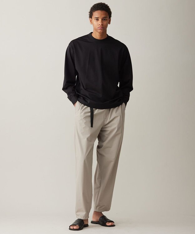 UNFILO MENS 【新色追加】FINE MOVE ワイドパンツ [24年商品] ベージュ