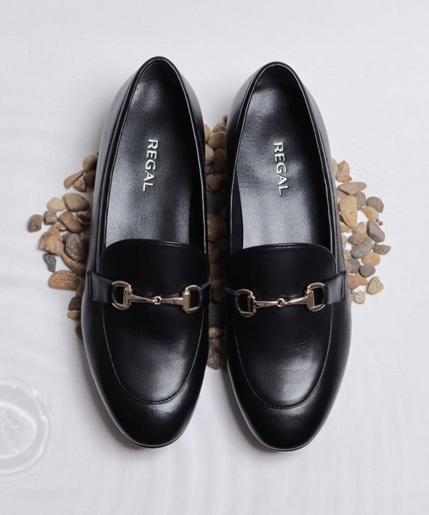 REGAL FOOT COMMUNITY 【リーガルレディース】F26R 晴雨兼用ビットローファー カジュアルシューズ ブラック