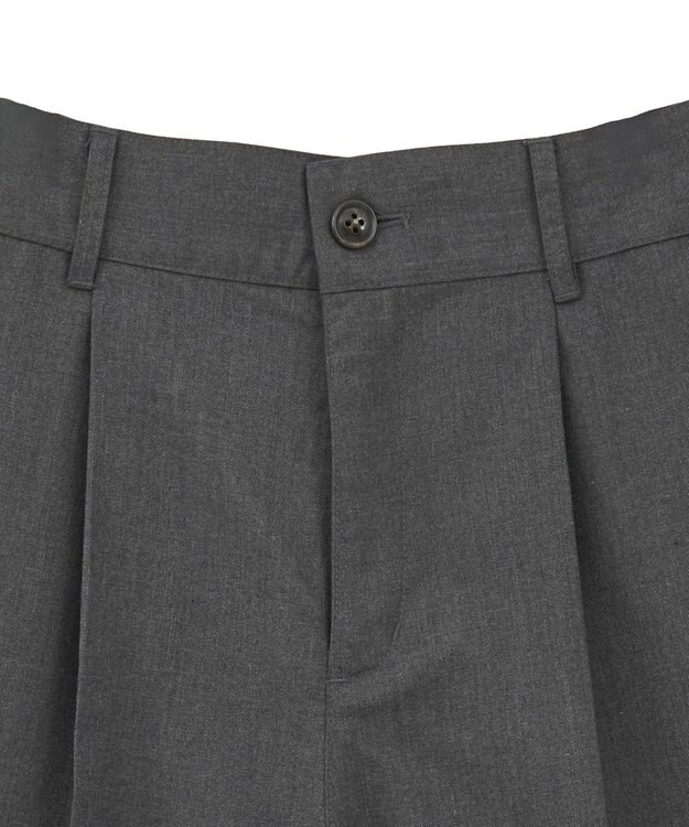 CRAFT STANDARD BOUTIQUE ロールアップハーフパンツ Charcoal Gray