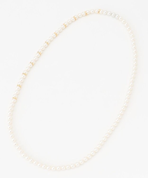 自由区 マルチWAYパール ネックレス ゴールド