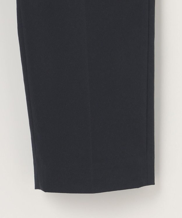 組曲 【ストレッチ・イージーケア】ハイウエストチノ パンツ ネイビー系