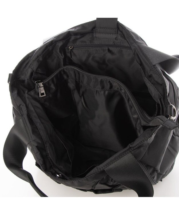 Y'SACCS 【Y’SACCS vous et】ワイドハンドル2wayトート ブラック