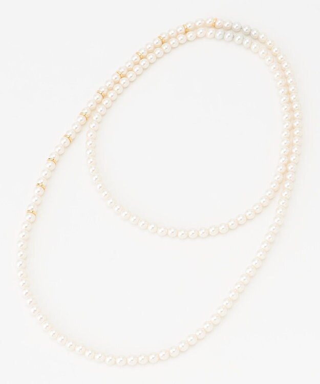 自由区 マルチWAYパール ネックレス ゴールド