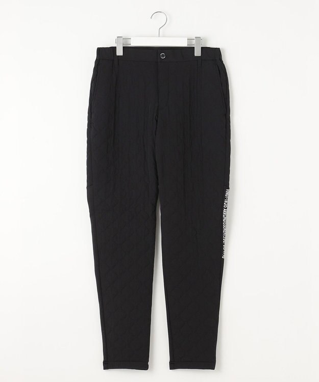 23区GOLF 冬の最強防寒アイテム【MEN】キルティングパンツ ブラック系