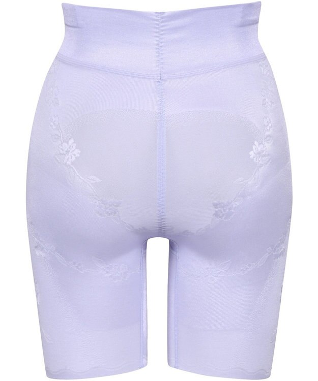 Wing ガードル 【ハミデンヌ】 ウエストのハミ肉すっきりカバー ロング丈 KQ2785 ウイング／ワコール ブルー