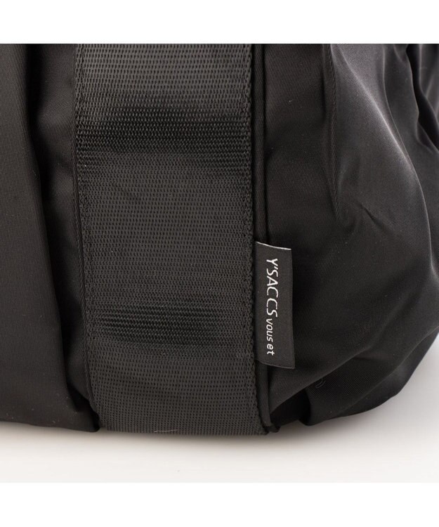 Y'SACCS 【Y’SACCS vous et】ワイドハンドル2wayトート ブラック