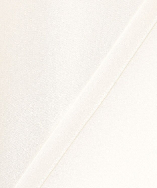 自由区 【洗える】TOROハイネック ブラウス アイボリー系