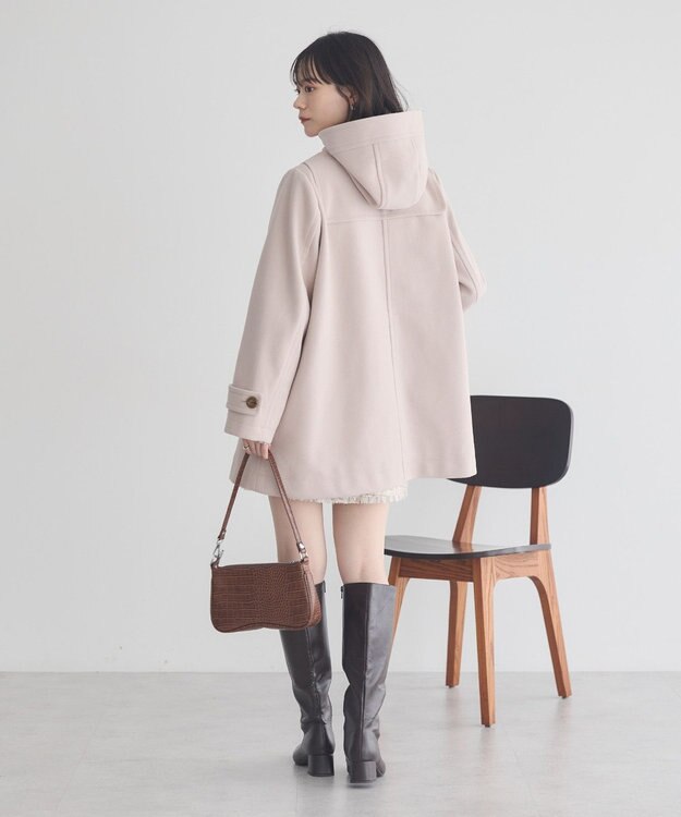 earth music&ecology ダッフルコート Light Beige