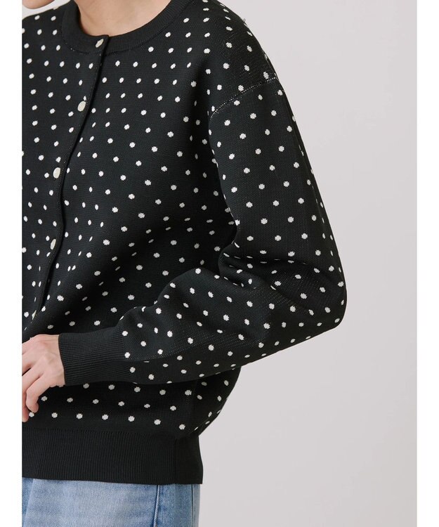 AMERICAN HOLIC エコカルットＤｏｔクルーネックカーディガン Dot