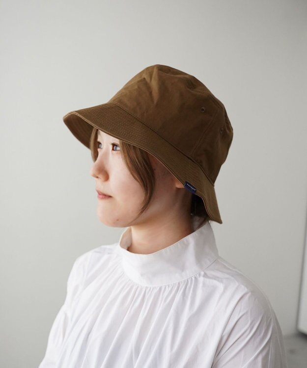 ATRENA 秋コカゲルツイルバケット ハット ブラウン