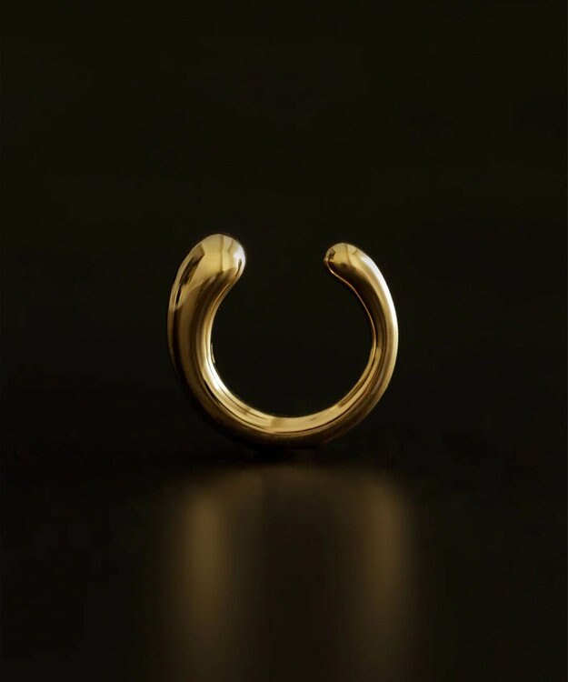 simoe Puku Ring 03  リング ゴールド