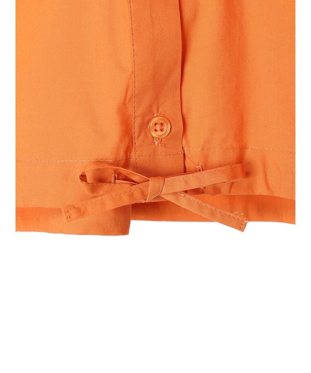 Green Parks ＫＢＦ　ショート丈ミリタリーシャツ Orange