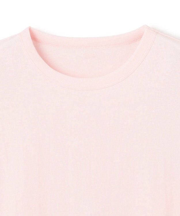 UNFILO ドライタッチフライス ノースリーブT ライトピンク