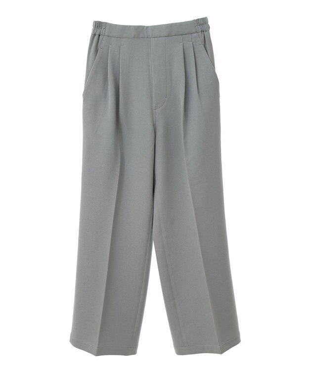 AMERICAN HOLIC 美・美・美Ｗクロスストレッチスラックスパンツ Gray