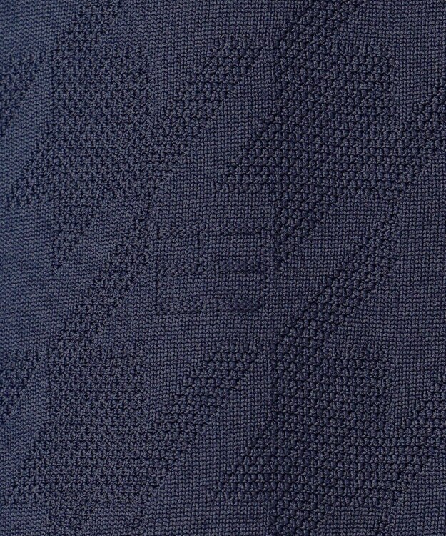 23区GOLF 【MEN】【UVカット】千鳥ジャカードパンツ ネイビー系