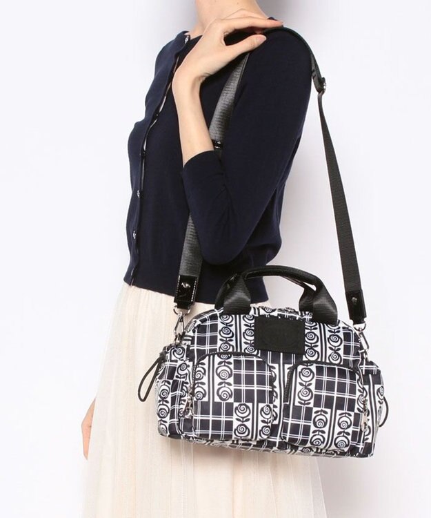 ANNA SUI ジャーニー 2WAYミニボストン ブラック