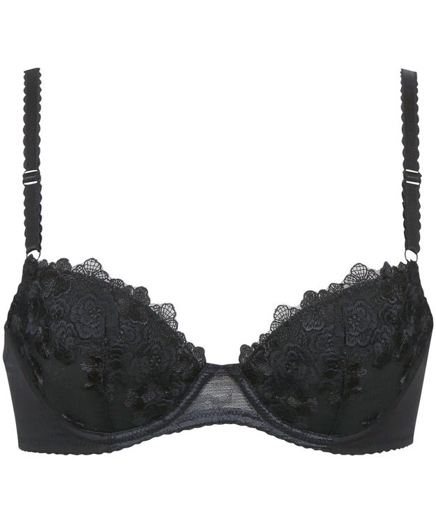 Wing 【ナチュラルアップブラ】 AA~Gカップ展開 ふっくら自然なまるみでバストアップ KB2060 ウイング／ワコール ブラック