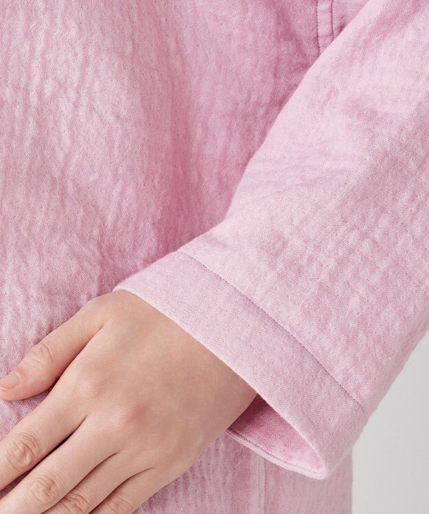 UCHINO マシュマロガーゼシンプルパジャマ ユニセックス ピンク