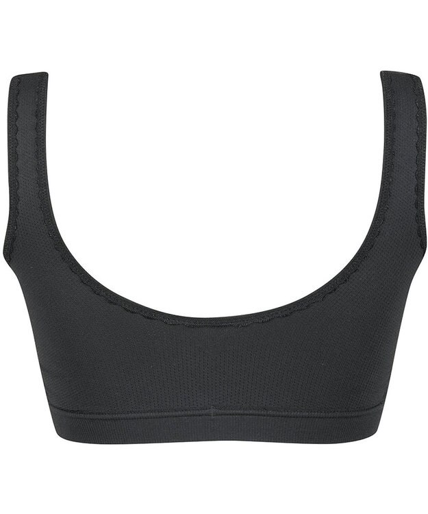 Wing ノンワイヤーブラ　【ナイトアップブラルーム】　寝るとき用ブラ　バストの脇流れを防ぐ　パッド有り　ウイング／ワコール　KB3510 ブラック