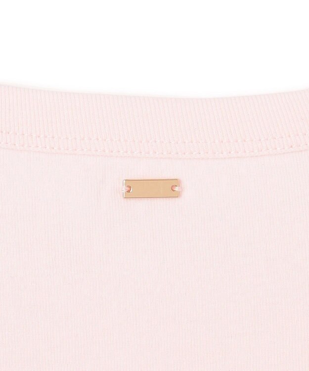 UNFILO ドライタッチフライス ノースリーブT ライトピンク