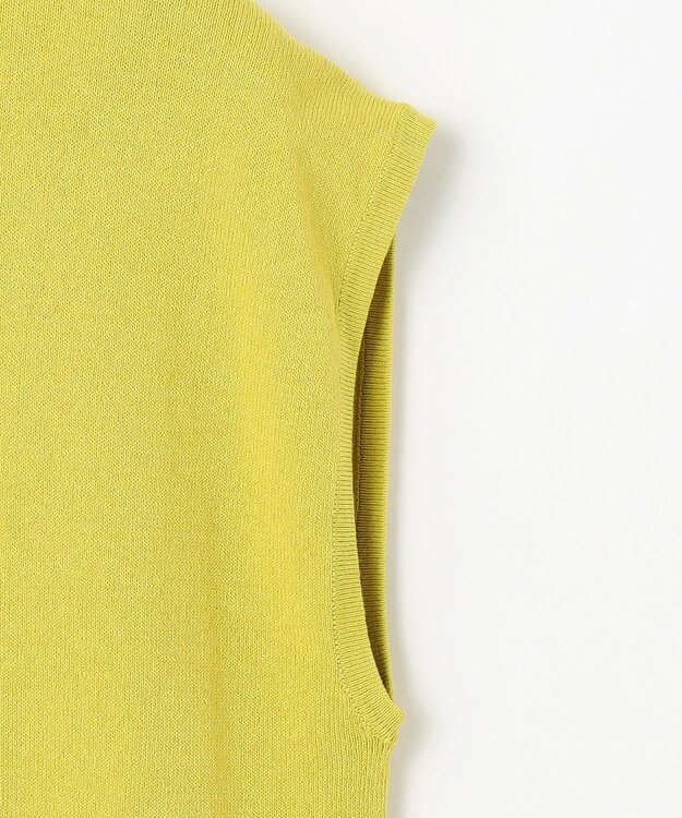 ANY 【2SET】ニットツインセット（ノースリーブニット＋カーディガン） アップルグリーン