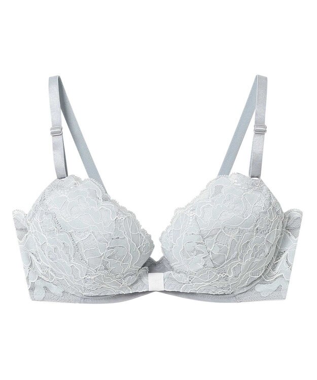 une nana cool リボンブラレース　胸もとフィットながもち～動いてもキレイはつづく～ GY