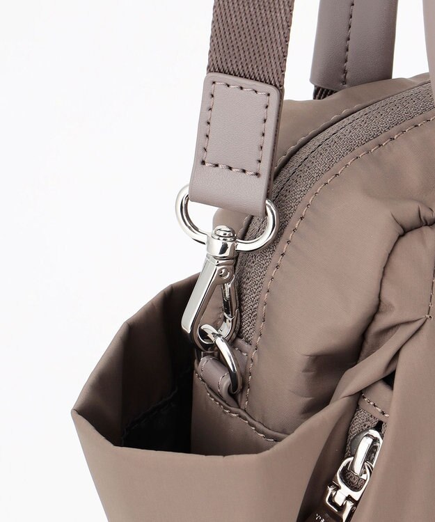 Y'SACCS 【ナイロンタフタ】トラベル2WAYミニボストン ベージュ系その他