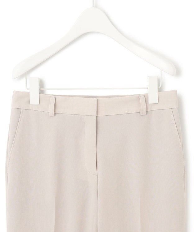 ICB 【洗える】レーヨンライクトロ スティックパンツ トープ系