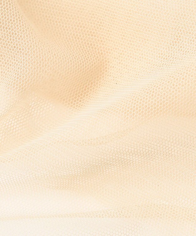 BEIGE， 【洗える・Precious 7月号掲載】TAMARIX / ストレッチチュールハイネックブラウス Beige