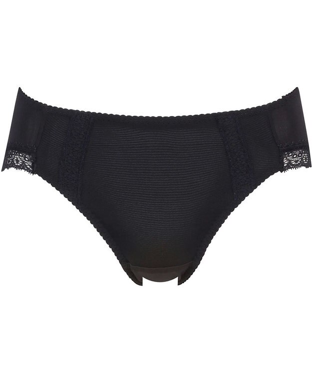 Wing ショーツ　【マッチミーブラ　ノンワイヤー】　KB2076とペア　やさしいフィット感　はきこみ丈あさめ　ウイング／ワコール　KF2876 ブラック