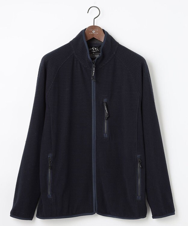 JOSEPH ABBOUD MOUNTAIN 【UNISEX】ポーラテックブロックフリース ネイビー系