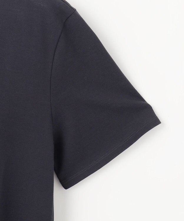 23区 S 【洗える】ドライコットンジャージー イレギュラーヘムワンピース グレー系