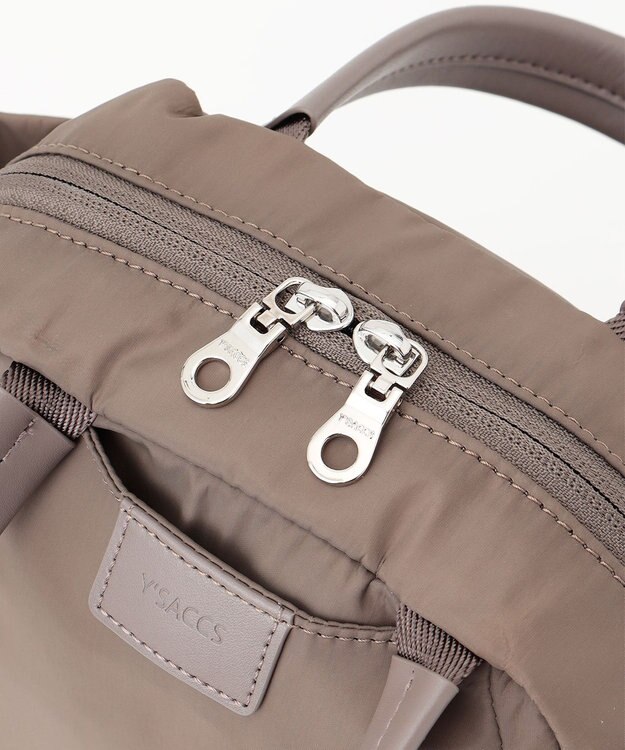 Y'SACCS 【ナイロンタフタ】トラベル2WAYミニボストン ベージュ系その他