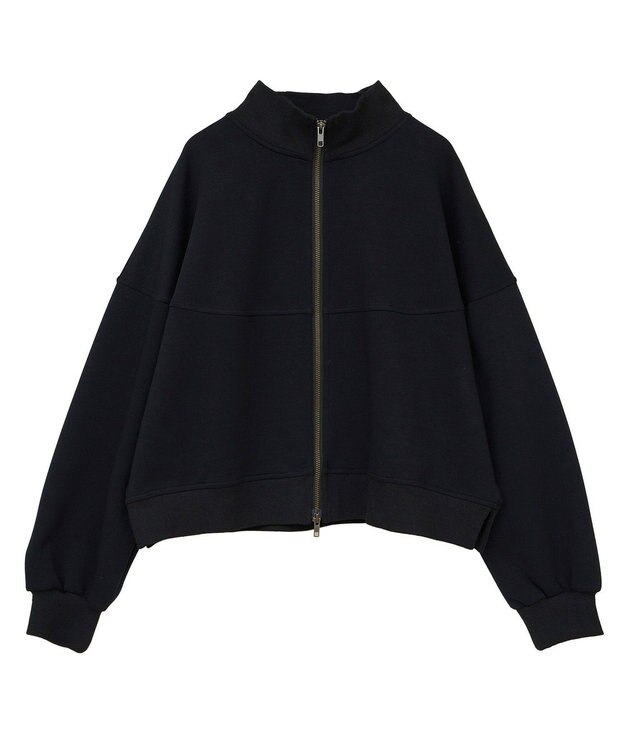 YECCA VECCA 【上下着用可能】2wayインバーテッドライトブルゾン Black