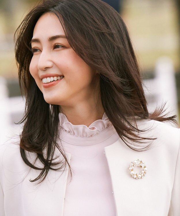 組曲 スターパールブローチ ゴールド系