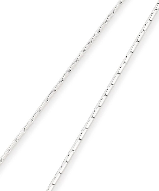 23区 クリッカーコインＷチェーンネックレス シルバー系