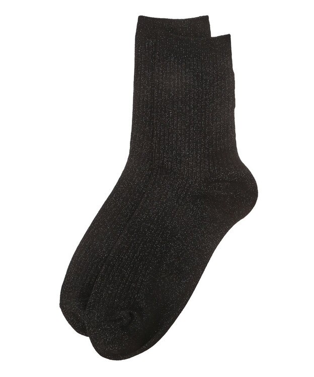 DAKS 【DAKS GOLF】綿混パイルソックス ブラック