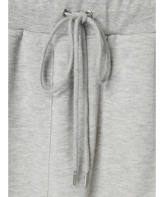 Green Parks Ｄｉｓｎｅｙ／ラメ裏毛ラインスカート Gray Mixture