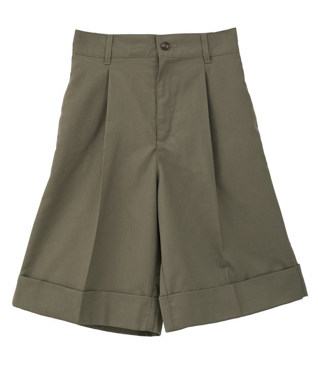 CRAFT STANDARD BOUTIQUE ロールアップハーフパンツ Beige