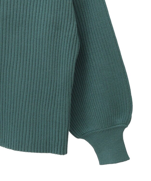 Green Parks ・ｓｗｉｎｇ　ｂｙ　ボトルネックカラーニット Green