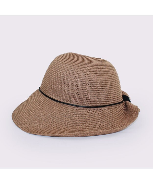 ATRENA WASH SIDE RIBBON HAT モカ