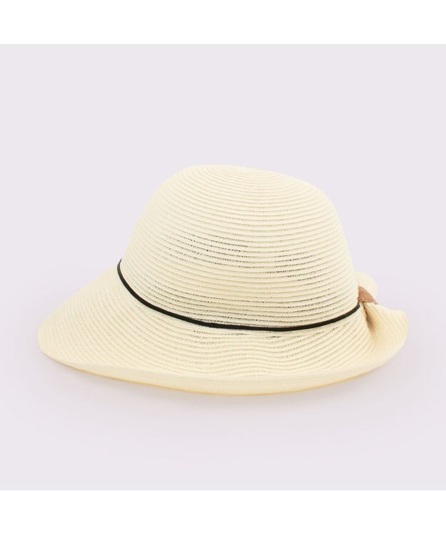 ATRENA WASH SIDE RIBBON HAT アイボリー