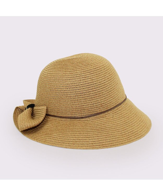 ATRENA WASH SIDE RIBBON HAT ベージュ