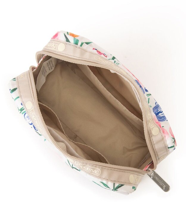 LeSportsac RECTANGULAR COSMETIC/ウォーターカラーボタニカル ウォーターカラーボタニカル