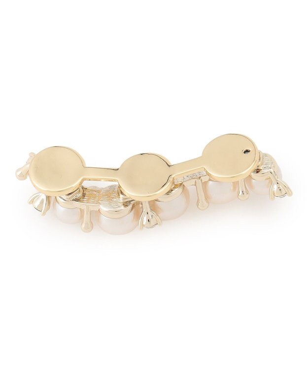 UNFILO 【マグネット】パールブローチ ゴールド