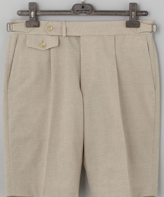 GOTAIRIKU ８つの夏機能【接触冷感/通気性/軽量/撥水…等】クールドッツ　ルームパンツ＿ベージュ ベージュ系8