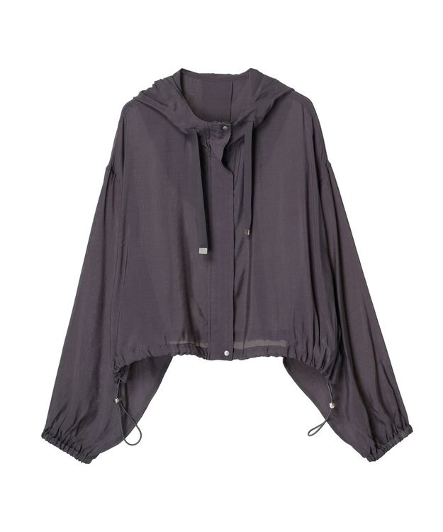 Green Parks ・ＥＬＥＮＣＡＲＥ　ＤＵＥ　シアーマウンテンパーカー Charcoal Gray