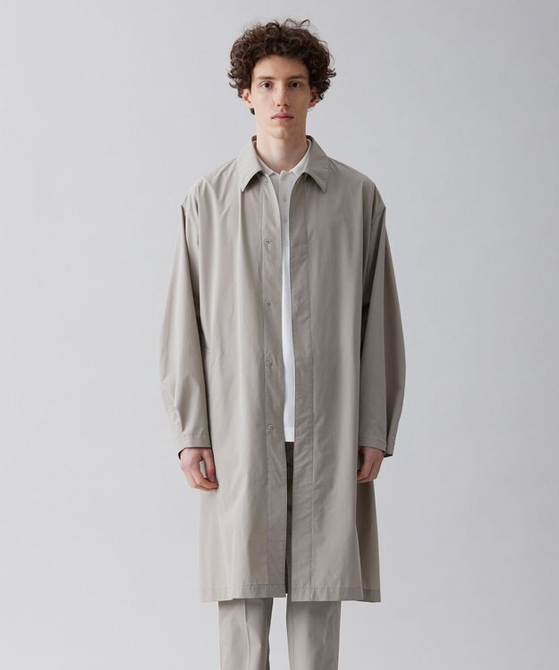 UNFILO MENS 【男女兼用】FINE MOVE ステンカラー コート [23年商品] ベージュ